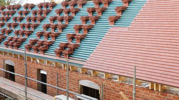 New tiled roofs in Cottingham